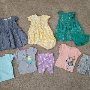 24 Month Baby Girl Spring Summer Clothes SET